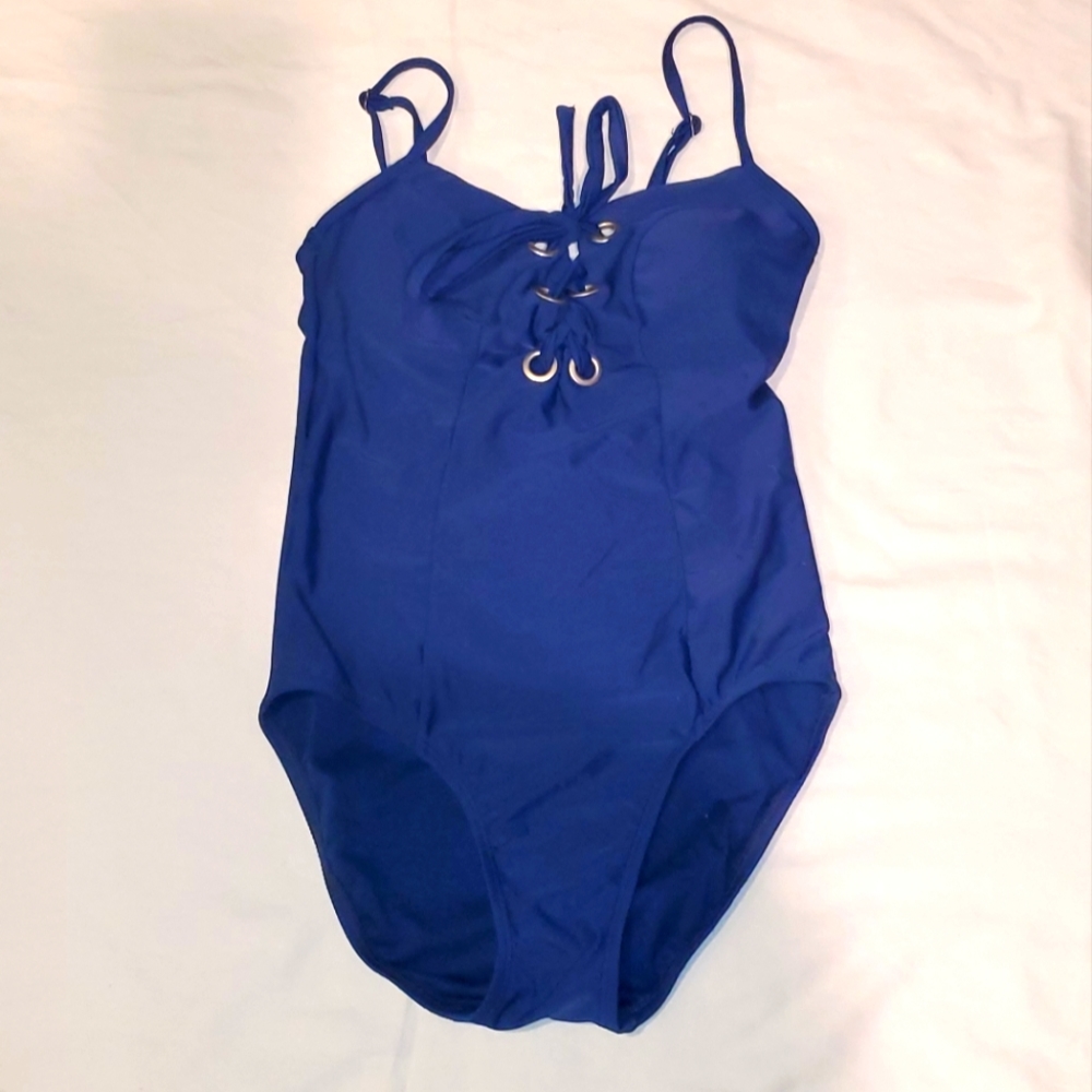 Time and True swim suit. Bathing suit.